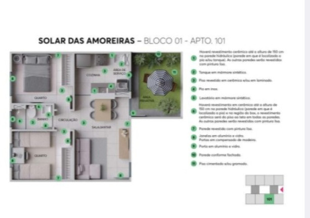 Imagem Apartamento com 2 Quartos à Venda, 38 m² em Centro - Camaçari Imagem Apartamento com 2 Quartos à Venda, 38 m² em Centro - Camaçari