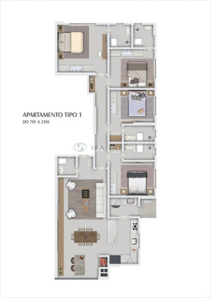 Imagem Apartamento com 4 Quartos à Venda, 135 m² em Centro - Balneário Camboriú Imagem Apartamento com 4 Quartos à Venda, 135 m² em Centro - Balneário Camboriú