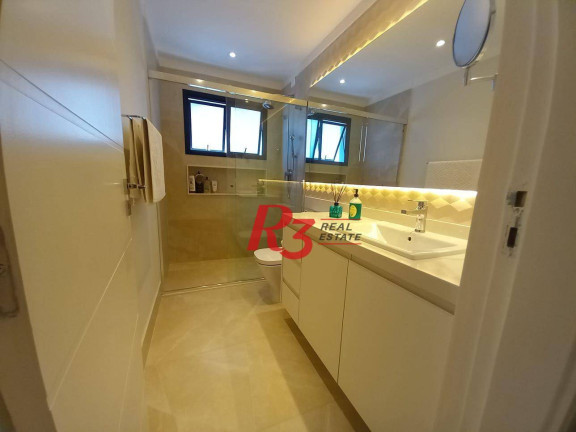 Imagem Apartamento com 3 Quartos à Venda, 190 m² em Aparecida - Santos Imagem Apartamento com 3 Quartos à Venda, 190 m² em Aparecida - Santos