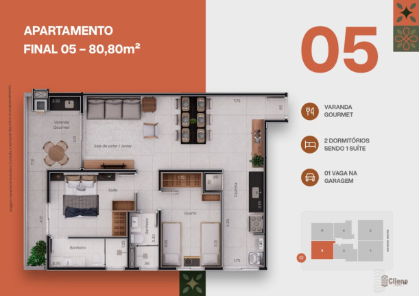 Imagem Apartamento com 2 Quartos à Venda, 62 m² em Tenório - Ubatuba