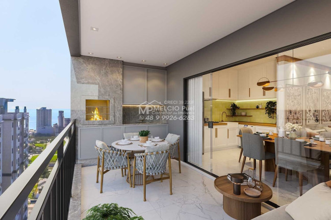 Imagem Apartamento com 2 Quartos à Venda, 66 m² em Balneário Perequê - Porto Belo