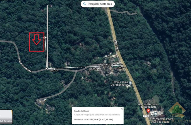 Terreno à Venda, 7.500 m² em Horto Florestal - Ubatuba