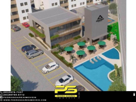 Apartamento com 2 Quartos à Venda, 53 m² em Bancários - João Pessoa