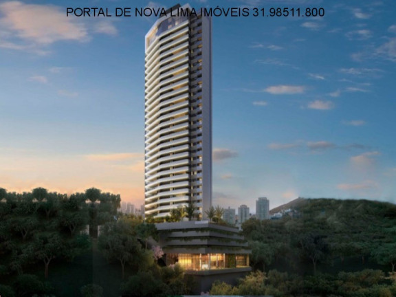 Imagem Apartamento com 4 Quartos à Venda, 187 m² em Vila Da Serra - Nova Lima