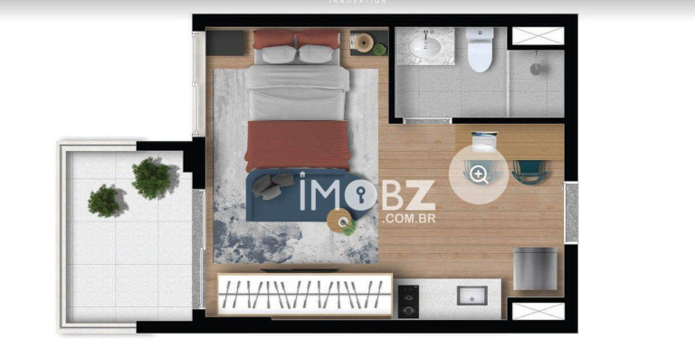 Imagem Imóvel com 1 Quarto à Venda, 28 m² em Vila Mariana - São Paulo