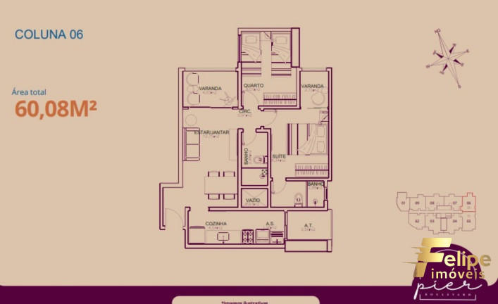 Imagem Imóvel com 2 Quartos à Venda, 57 m² em Jockey De Itaparica - Vila Velha Imagem Imóvel com 2 Quartos à Venda, 57 m² em Jockey De Itaparica - Vila Velha