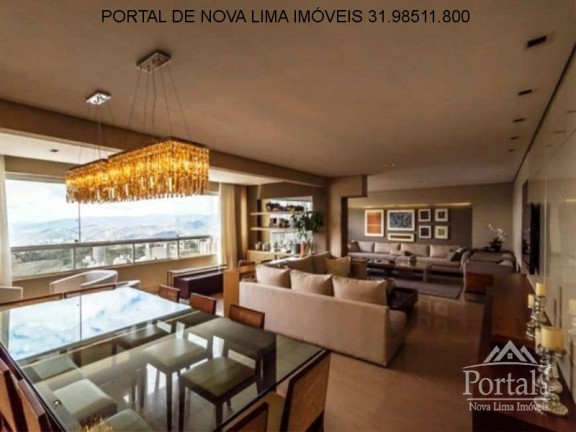 Imagem Apartamento com 4 Quartos à Venda, 259 m² em Vila Da Serra - Nova Lima