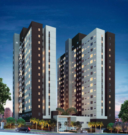 Apartamento com 2 Quartos à Venda, 34 m² em Santo Amaro - São Paulo