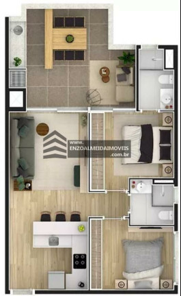 Imagem Apartamento com 2 Quartos à Venda, 49 m² em Jardins - São Paulo Imagem Apartamento com 2 Quartos à Venda, 49 m² em Jardins - São Paulo