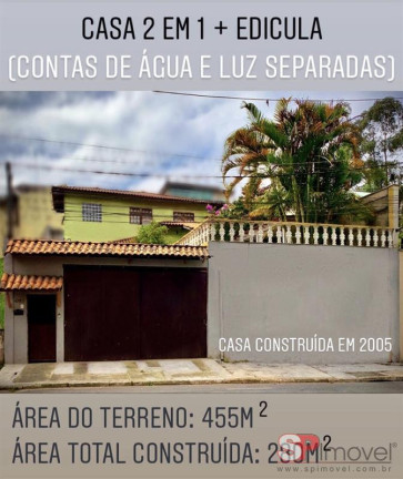 Imagem Casa com 7 Quartos à Venda, 280 m² em Parque Dos Príncipes - São Paulo Imagem Casa com 7 Quartos à Venda, 280 m² em Parque Dos Príncipes - São Paulo