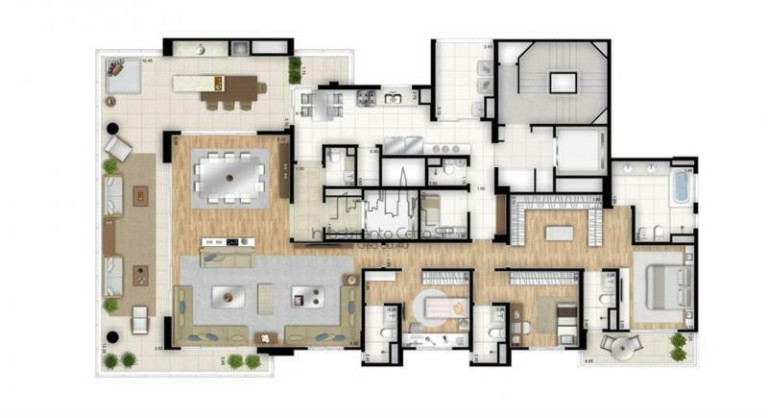 Imagem Apartamento com 4 Quartos à Venda, 288 m² em Moema - São Paulo Imagem Apartamento com 4 Quartos à Venda, 288 m² em Moema - São Paulo