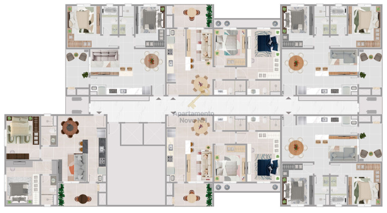 Imagem Apartamento com 2 Quartos à Venda, 67 m² em Rondônia - Novo Hamburgo Imagem Apartamento com 2 Quartos à Venda, 67 m² em Rondônia - Novo Hamburgo