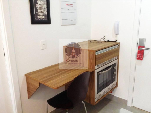 Imagem Apartamento com 1 Quarto para Alugar, 34 m² em Brooklin Paulista - São Paulo