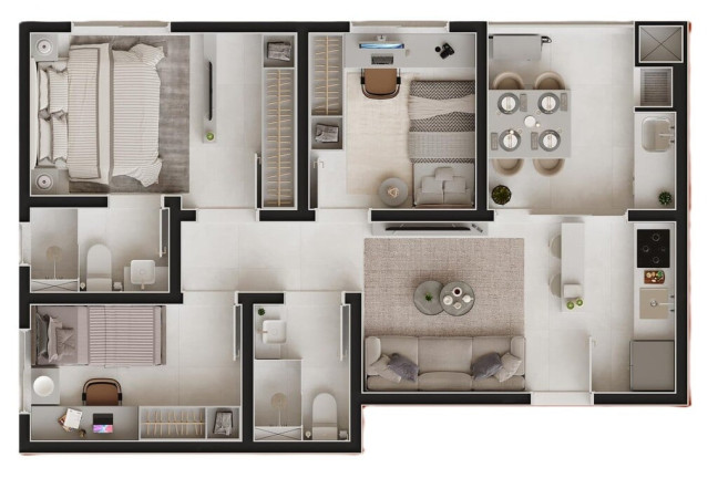 Imagem Imóvel com 1 Quarto à Venda, 22 m² em Hauer - Curitiba Imagem Imóvel com 1 Quarto à Venda, 22 m² em Hauer - Curitiba