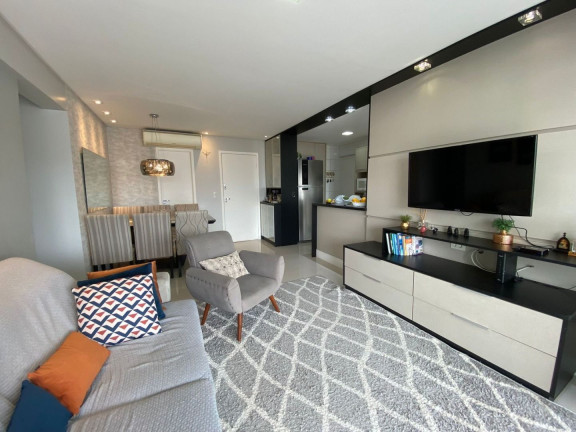 Imagem Apartamento com 3 Quartos à Venda, 111 m² em Encruzilhada - Santos Imagem Apartamento com 3 Quartos à Venda, 111 m² em Encruzilhada - Santos
