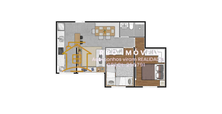 Imagem Apartamento com 2 Quartos à Venda, 46 m² em Nova Itapevi - Itapevi Imagem Apartamento com 2 Quartos à Venda, 46 m² em Nova Itapevi - Itapevi