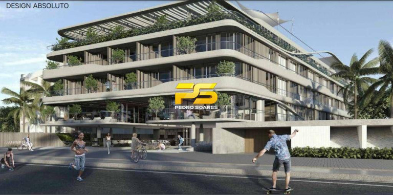 Apartamento com 1 Quarto à Venda, 20 m² em Cabo Branco - João Pessoa