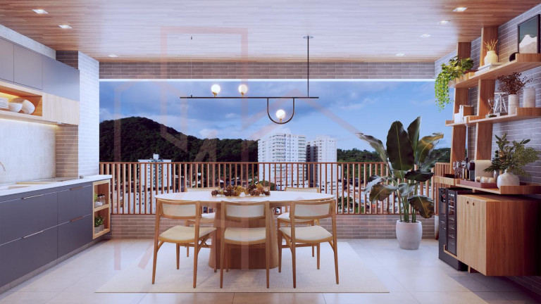 Imagem Apartamento com 2 Quartos à Venda,  em Canto Do Forte - Praia Grande