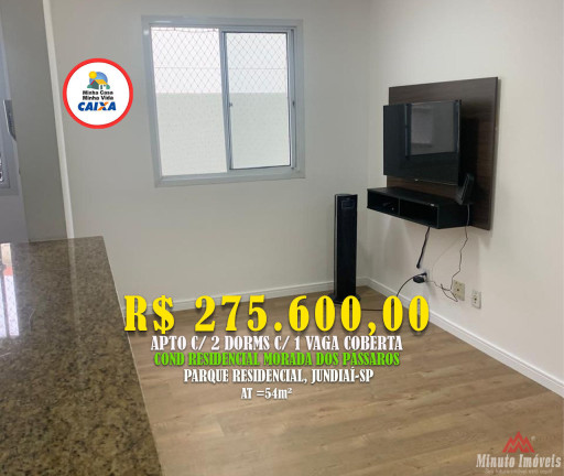 Foto do imóvel Apartamento com 2 Quartos à Venda, 54 m² em Parque Residencial Jundiaí - Jundiaí