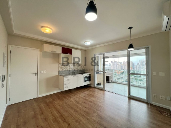 Apartamento com 1 Quarto para Alugar, 41 m² em Brooklin - São Paulo