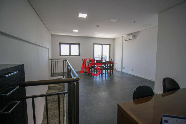 Imagem Sala Comercial à Venda ou Locação, 98 m² em Valongo - Santos Imagem Sala Comercial à Venda ou Locação, 98 m² em Valongo - Santos