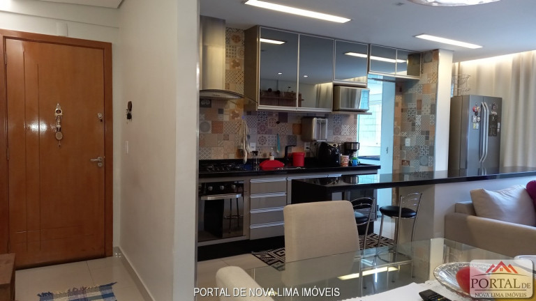 Imagem Apartamento com 3 Quartos à Venda, 100 m² em Oswaldo Barbosa Pena Ii - Nova Lima