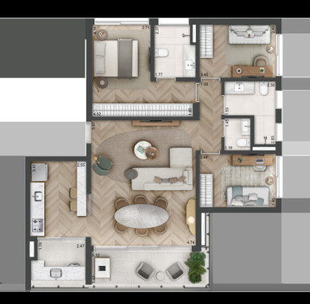 Imagem Apartamento com 3 Quartos à Venda, 111 m² em Sumaré - São Paulo Imagem Apartamento com 3 Quartos à Venda, 111 m² em Sumaré - São Paulo