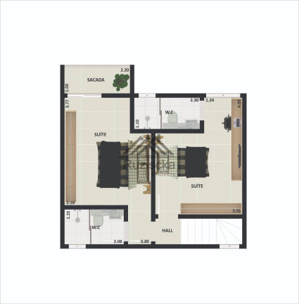 Imagem Casa com 2 Quartos à Venda, 67 m² em Vila Atlântica - Mongaguá Imagem Casa com 2 Quartos à Venda, 67 m² em Vila Atlântica - Mongaguá