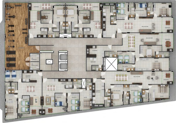 Imagem Apartamento com 1 Quarto à Venda, 96 m² em Jardim Oceania - João Pessoa Imagem Apartamento com 1 Quarto à Venda, 96 m² em Jardim Oceania - João Pessoa