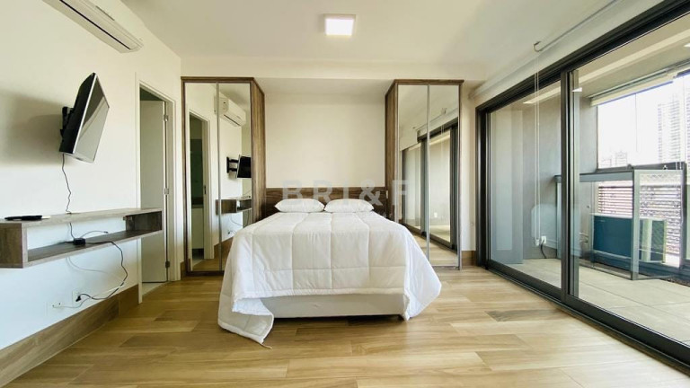 Imagem Apartamento com 1 Quarto para Alugar, 41 m² em Brooklin - São Paulo Imagem Apartamento com 1 Quarto para Alugar, 41 m² em Brooklin - São Paulo
