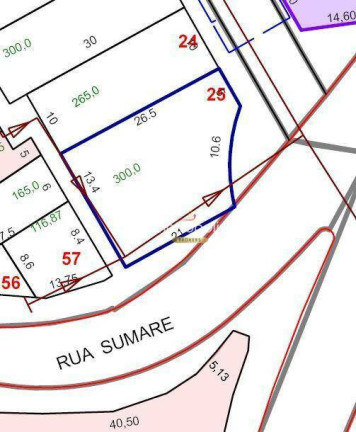 Imagem Terreno à Venda ou Locação, 300 m² em Campestre - Santo André