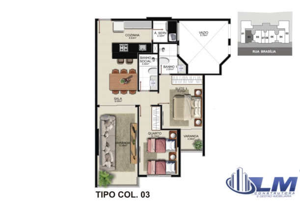 Imagem Imóvel com 2 Quartos à Venda, 72 m² em Praia Do Morro - Guarapari Imagem Imóvel com 2 Quartos à Venda, 72 m² em Praia Do Morro - Guarapari