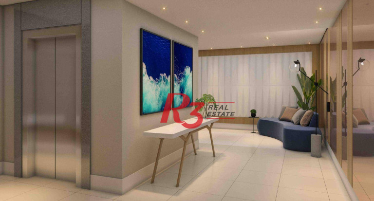 Imagem Apartamento com 3 Quartos à Venda, 124 m² em Gonzaga - Santos Imagem Apartamento com 3 Quartos à Venda, 124 m² em Gonzaga - Santos