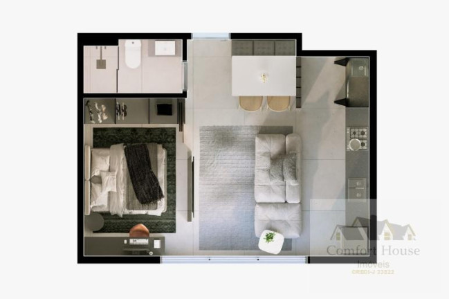Imagem Apartamento com 1 Quarto à Venda, 37 m² em Centro - São Caetano Do Sul Imagem Apartamento com 1 Quarto à Venda, 37 m² em Centro - São Caetano Do Sul