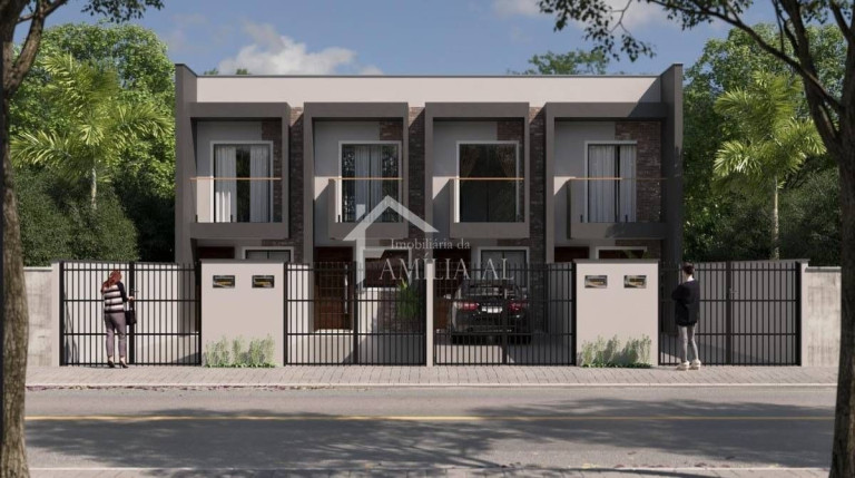 Imagem Casa com 2 Quartos à Venda, 67 m² em Jardim Iririú - Joinville Imagem Casa com 2 Quartos à Venda, 67 m² em Jardim Iririú - Joinville