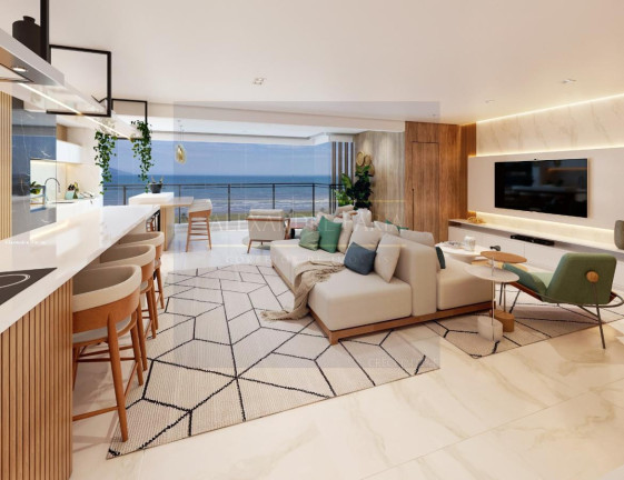 Imagem Apartamento com 3 Quartos à Venda, 112 m² em Jardim Porto Novo - Caraguatatuba