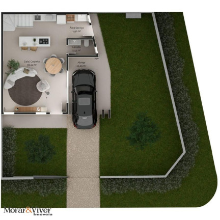 Imagem Sobrado com 3 Quartos à Venda, 138 m² em São Braz - Curitiba Imagem Sobrado com 3 Quartos à Venda, 138 m² em São Braz - Curitiba