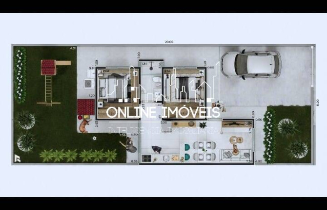 Imagem Casa com 2 Quartos à Venda, 200 m² em Jardim Araucária - Mogi Guaçu Imagem Casa com 2 Quartos à Venda, 200 m² em Jardim Araucária - Mogi Guaçu