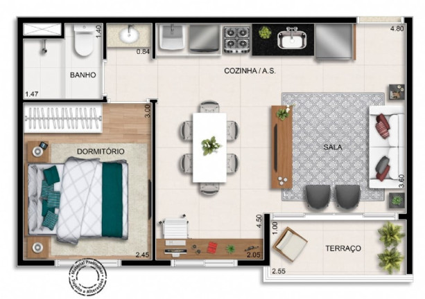Imagem Apartamento com 2 Quartos à Venda, 48 m² em Jabaquara - São Paulo Imagem Apartamento com 2 Quartos à Venda, 48 m² em Jabaquara - São Paulo
