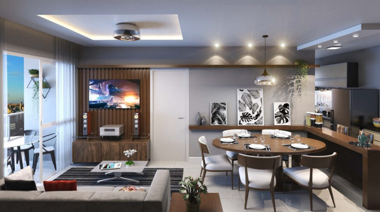 Imagem Apartamento com 3 Quartos à Venda, 119 m² em Estreito - Florianópolis Imagem Apartamento com 3 Quartos à Venda, 119 m² em Estreito - Florianópolis
