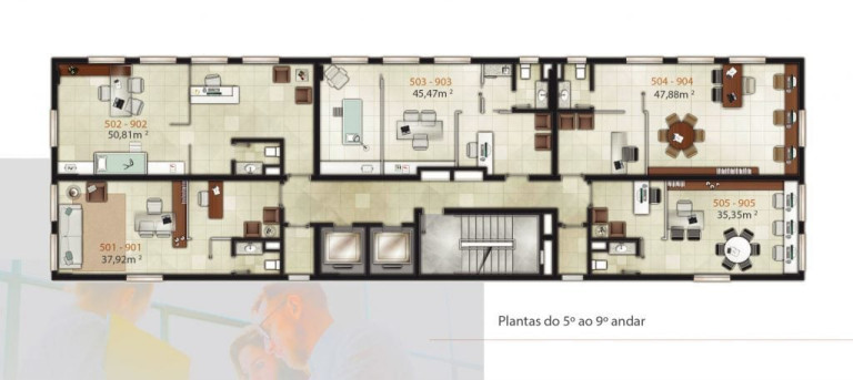 Imagem Sala Comercial à Venda, 58 m² em Auxiliadora - Porto Alegre Imagem Sala Comercial à Venda, 58 m² em Auxiliadora - Porto Alegre