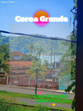 Imagem Casa com 3 Quartos à Venda, 340 m² em Coroa Grande - Itaguaí