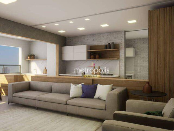 Apartamento com 3 Quartos à Venda, 105 m² em Vila Assunção - Santo André