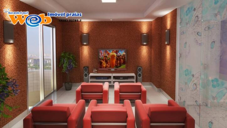 Imagem Apartamento com 2 Quartos à Venda, 70 m² em Aviação - Praia Grande