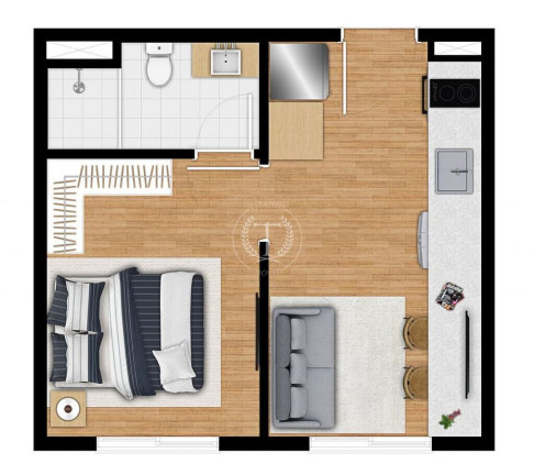 Imagem Apartamento com 1 Quarto à Venda, 24 m² em Santa Cecília - São Paulo Imagem Apartamento com 1 Quarto à Venda, 24 m² em Santa Cecília - São Paulo