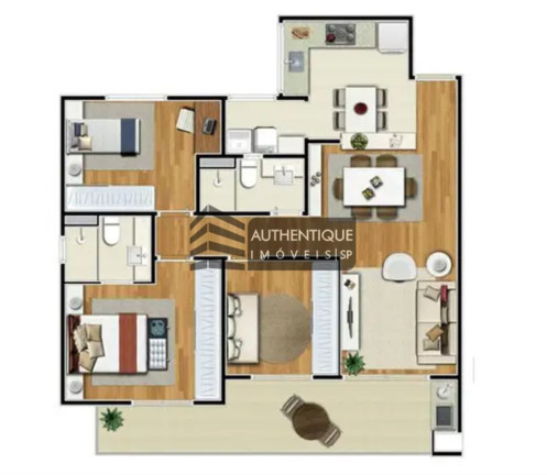 Imagem Apartamento com 3 Quartos à Venda, 85 m² em Centro - São Bernardo Do Campo