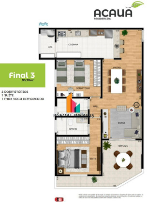 Imagem Apartamento com 1 Quarto à Venda, 53 m² em Aviação - Praia Grande Imagem Apartamento com 1 Quarto à Venda, 53 m² em Aviação - Praia Grande