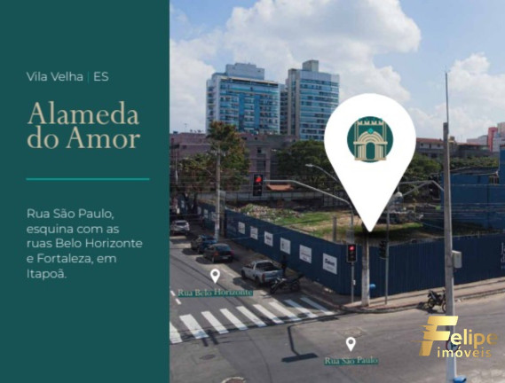 Imagem Imóvel com 3 Quartos à Venda, 125 m² em Itapuã - Vila Velha