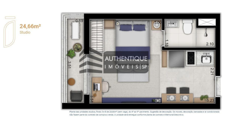 Imagem Apartamento com 2 Quartos à Venda, 45 m² em Pinheiros - São Paulo Imagem Apartamento com 2 Quartos à Venda, 45 m² em Pinheiros - São Paulo