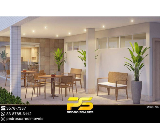Imagem Apartamento com 1 Quarto à Venda, 43 m² em Jardim Cidade Universitária - João Pessoa Imagem Apartamento com 1 Quarto à Venda, 43 m² em Jardim Cidade Universitária - João Pessoa